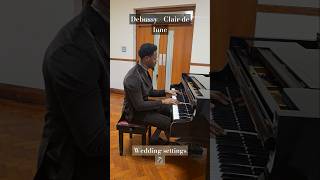 Clair de lune at a wedding Debussy [upl. by Nonez]