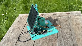 ESP32Projekt Solarpanel folgt der Sonne [upl. by Airtemed]