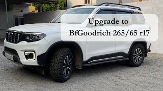 BfGoodrich 26565 r17 on Mahindra Scorpio N [upl. by Lole181]