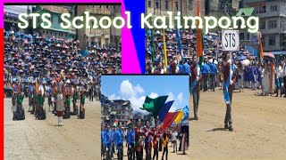 STS school kalimpong marchpast in mela ground 2024 [upl. by Prudy]