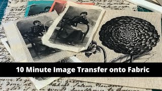 10 Minute Image Transfer on Fabric [upl. by Frederick99]