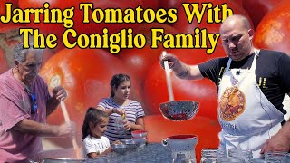 Jarring Tomatoes With The Coniglio Family [upl. by Nhor530]