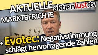 Evotec Sanofi Trotz hervorragender Zahlen abgestraft  Negativstimmung an der Börse  Aktienlust [upl. by Emery]