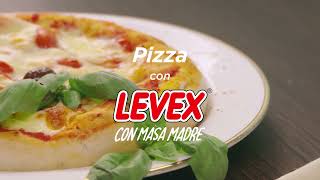 Pizza con Levex con Masa Madre [upl. by Dygal]