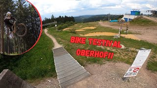 Bike TESTIVAL im Bikepark Oberhof 2024 fast ALLE Strecken [upl. by Eunice514]