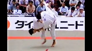 Yoshiyuki Takanami had a terrific onestep Uchi Mata [upl. by Atkinson]