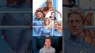 Fantastic Four First Steps D23 Announcements [upl. by Terence]