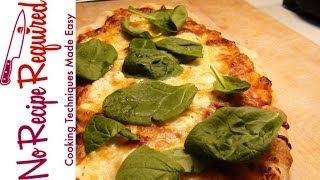 Greek Pizza  NoRecipeRequiredcom [upl. by Deanna]