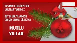 YENİ YIL KUTLAMA MESAJLARI 🌲💐🌲💐🌲MUTLU YILLAR 🌲💐🌲💐🌲 [upl. by Halilak169]