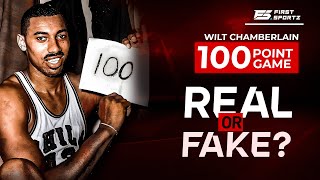 Wilt Chamberlains 100Point Game Myth or Real nba wiltchamberlain [upl. by Atsahc]