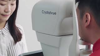 Crystalvue TonoVueP NCT｜Automated NonContact Tonometer with Pachymetry CCT [upl. by Lutim]