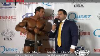 2016 NPC Iron Games Classic Physique Overall Winner Calum von Moger [upl. by Yesac]