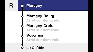 annonces RégionAlpsTMR • Martigny – Sembrancher – Le Châble [upl. by Boot3]