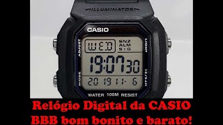 Relógio Masculino Casio Digital W800H1AVDF  New Look Time Relógios [upl. by Naltiac588]