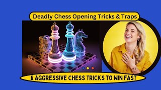 Chess Opening Tricks to WIN Fast Traxler Counter Attack  Checkmate Moves Strategy Gambit amp Ideas [upl. by Tamma977]