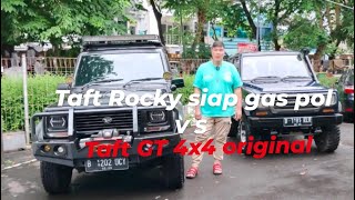 Daihatsu Taft Rocky siap tempur VS Taft 4x4 originalan [upl. by Andriette]