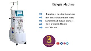 Dialysis Machine  Biomedical Engineers TV [upl. by Euqram]