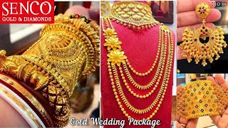 The Bridal Package Display From Senco Gold amp Diamondগোল্ড বিয়ের প্যাকেজ ভিডিওGold Wedding package [upl. by Bourn850]