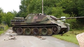 Jagdpanther Panzer V Sd Kfz 173 at WTD 41 Trier 2012 [upl. by Hebrew]