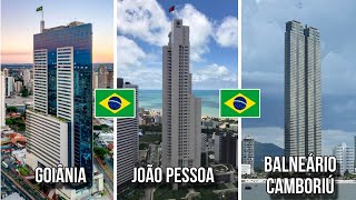 As Cidades Brasileiras Com Mais ArranhaCéus  2024 [upl. by Auguste]