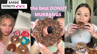 DONUT MUKBANG  TikTok compilation [upl. by Ylicec]