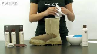 How To Care For UGG Sheepskin Footwear [upl. by Shanahan]