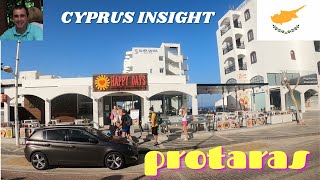 The Protaras Cyprus Strip Walk What is happening in April of 2022 [upl. by Dill]