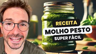 NÃO TEM COMO ERRAR ESSA RECEITA DE MOLHO PESTO FÁCIL  Betto Auge [upl. by Anitsrihc95]