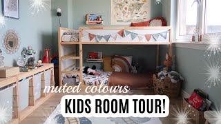 KIDS ROOM TOUR  UPDATING THE SHARED BOYS BEDROOM UK  DESENIO AD [upl. by Switzer998]