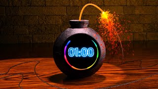 1 Minute Timer Bomb 3D TIMER 💣 [upl. by Radmilla]