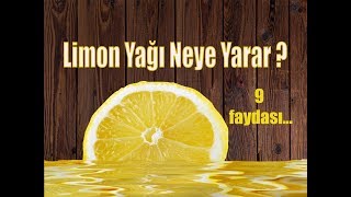 Limon Yağının Faydaları [upl. by Hamirak]