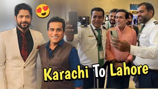 Hayee Mazay Karachi To Lahore Imran Ashraf Ke show mai 😍 Ali Gul Mallah  Ali Gul Vlogs [upl. by Leisha746]