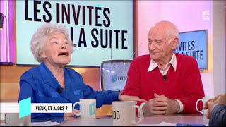 Claude Sarraute et Michel Serres  la vieillesse cest pas si mal   C lhebdo  15042017 [upl. by Refinnaj]