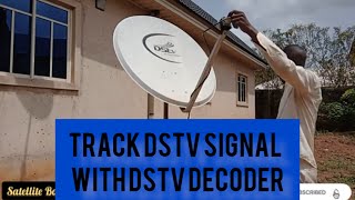 TRACK DSTV SIGNAL WITH DSTV DECODER 😮 [upl. by Verla]