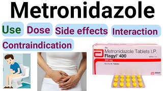 metronidazole tablets ip 400mg hindi flagyl 400mg  use and side effects  metrogyl tablet 400mg [upl. by Brotherson]