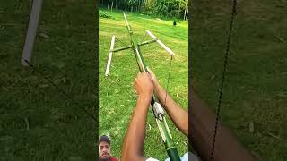 archery bow bowmaker hunting bowmakers bamboo bowmaking diy bamboogun [upl. by Ardnohs]