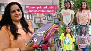 AJIOwomen The dry state t shirt Rio women shirt the graphic women t shirt  college tshirt haul [upl. by Grosberg]