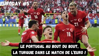 EURODAY 5  Le Portugal gagne Turquie vs Géorgie le match de lEuro  Débrief Jour 5 EURO 2024 [upl. by Ninette]