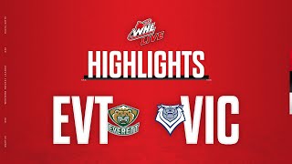 Everett Silvertips at Victoria Royals 39  WHL Highlights 202324 [upl. by Aniez454]