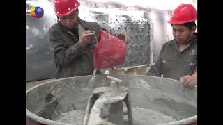 Refractory Castable Construction Process [upl. by Hcaz293]