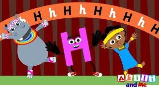 The Letter H Song  Educational phonics song from Akili and Me [upl. by Nyleuqcaj867]