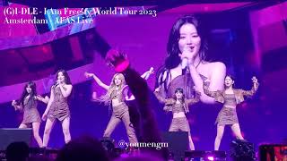 4K GIDLE 여자 아이들  KDA  POPSTARS Amsterdam 2023 [upl. by Leighland]