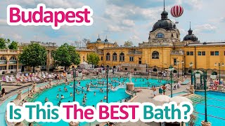 Szechenyi Thermal Bath  Is this the best bath EXPERIENCE  Budapest Hungary 🇭🇺 [upl. by Calbert]