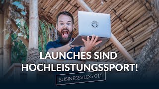 Wie Du Deinen ersten Launch so richtig rockst 🚀  BUSINESSVLOG 015 [upl. by Alikat]