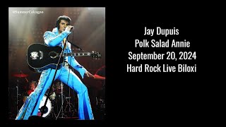 Jay Dupuis Elvis Tribute Artist  Polk Salad Annie  September 20 2024 [upl. by Merna]