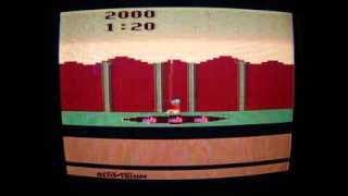 Pitfall for Atari VCS2600  1982  Screensaver Color Cycle [upl. by Werdnaed]