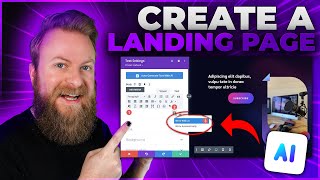 How to Create a Landing Page with AI [upl. by Thurlough211]