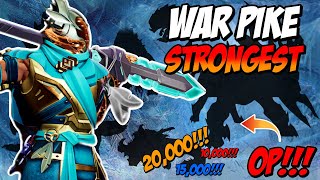 THE STRONGEST FROST WAR PIKE IN DAUNTLESS  Frost War Pike Build  Dauntless Builds 1144 [upl. by Joby]