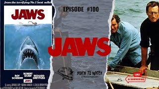 JAWS 1975 Full Movie Review  Movie Recommendation  Podcast Episode  Blockbuster  Spielberg [upl. by Buote24]