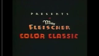 A Max Fleischer Color Classics Cartoon Collection Vol 1 1934 [upl. by Gierc]